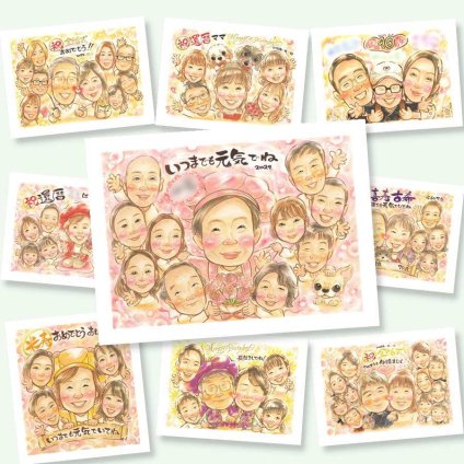 百寿のギフトに、大切なひとを似顔絵にしませんか。大切なお祝いにも安心してご注文いただけます。 ギフト 百寿祝い 似顔絵 名入れ プレゼント 手描き 贈り物 百寿 白寿 記念 長寿 大人数 祖父母 おじいちゃん おばあちゃん 下書き確認 名入れ 修正無料 親孝行 宝物 喜ばれる そっくり 一生もの 百寿 100歳 長寿祝い ブライダルギフト 贈答品 クリスマス 初任給 二次会 快気祝い