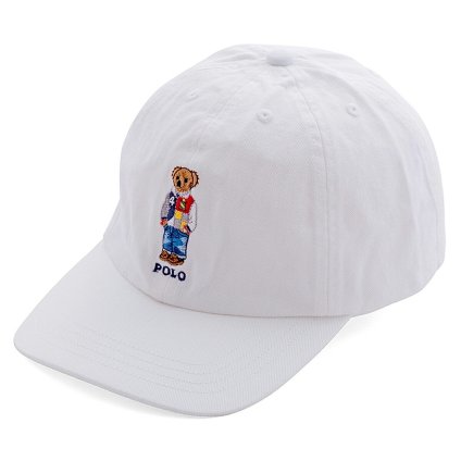 ラルフローレン Ralph Lauren ポロラルフローレン Polo Ralph Lauren 帽子 キャップ ベースボールキャップ 323835646 001 ポロベア ホワイト系