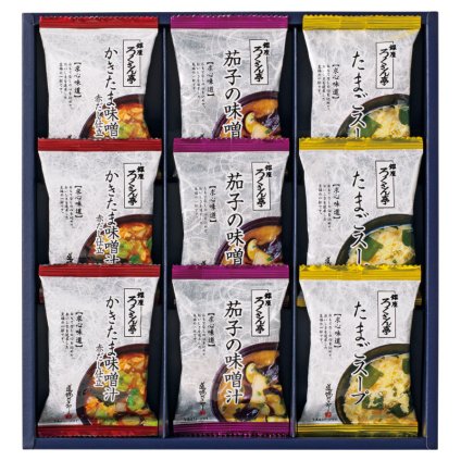 ろくさん亭 道場六三郎 フリーズドライギフト  ／お吸い物 和風惣菜 惣菜・レトルト 食品 お中元 御中元 ギフト 暑中 残暑 お盆 初盆 新盆 お供 御供 ギフト 2026 送料無料 ギフト プレゼント プチギフト 内祝い 快気祝い 出産祝い 結婚祝い 引出物 新築祝い お返し