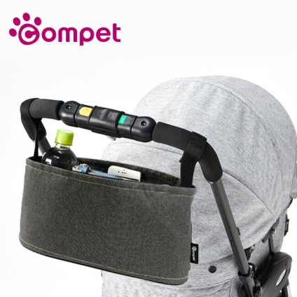 コムペット クイックポーチ[ペット用品 犬 散歩 小物入れ ペット用キャリーカート専用 収納バスケット 収納 オーガナイザー 収納ポーチ ポーチ おしゃれ お出かけ 便利グッズ 収納バッグ カートバッグ カートポーチ]