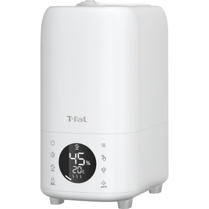 【直送】ティファール T-fal 加熱超音波式加湿器 スチームアンドミストL 8L 大容量 [26-0340-023] HD6080J0 リモコン付き 上から給水 10時間連続運転 静音 加湿器 ギフト
