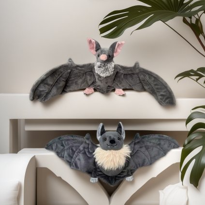 ハロウィン コウモリ 飾り ふわふわ ぬいぐるみ デコレーション バットモチーフ インテリア雑貨 装飾 アイテム パーティー 小物 子供 癒し マスコット