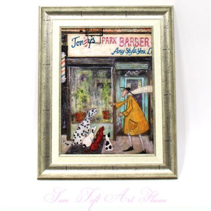 Sam Toft サムトフト アートフレーム バーバーショップカルテット st-05825 絵画 ギフト アート おしゃれ 北欧 インテリア お部屋