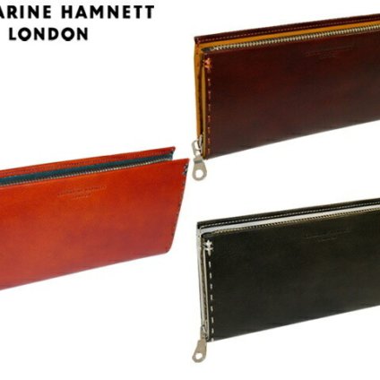 正規品 [キャサリンハムネット KATHARINE HAMNETT ロンドン COLOR TAILORED II カラーテーラードII ラウンド長財布 ラウンドファスナー 490-58707 sanyo06 旅行 ギフト