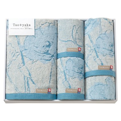 【ギフト対応無料】Taoyaka タオルセット ポピー (TAO-51B) ※送料無料(北海道・沖縄は除く)