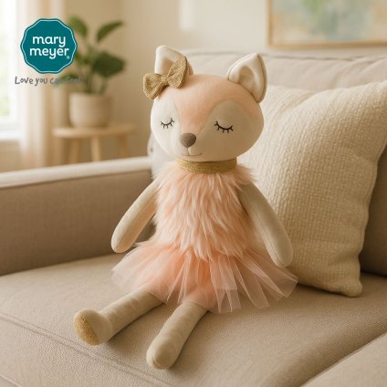メリーマイヤー フェラーラ フォックス 23cm キツネ | ぬいぐるみ ナチュラルカラー 動物 どうぶつ ファーストトイ ベビー 赤ちゃん こども Mary Meyer 正規輸入品