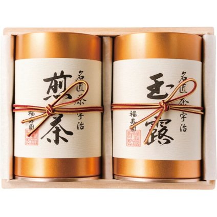福寿園 名匠茶詰合せ [26-0419-037] FM-100 緑茶 煎茶 玉露 宇治茶 日本茶 お茶 宇治玉露 宇治煎茶 各145g 伝統の技術 伝統の味 高級茶 お中元 お歳暮 内祝い 出産内祝い 快気祝い お返し 御礼 ギフト