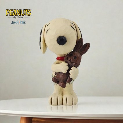 スヌーピー チョコレートバニー ミニ 8cm | ジムショア ピーナッツ グッズ フィギュア 人形 置物 彫刻 Jim Shore 正規輸入品