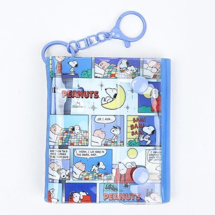 スヌーピー コミック ミニシールバインダーチャーム 文具 SNOOPY