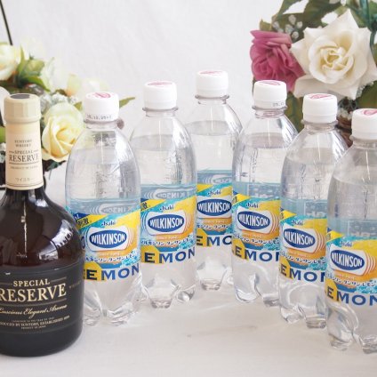 家飲みを、バーカウンターへ ハイボールウイスキー7本セット(サントリー スペシャルリザーブ40度 ウィルキンソン炭酸レモン) 700ml×1本 500ml×6本