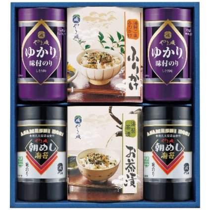【ギフト対応無料】お歳暮・冬ギフト やま磯 海苔・茶漬・ふりかけ詰合せ 味ぐるめ-6A (味ぐるめ-6A) ※送料無料(北海道・沖縄は除く)
