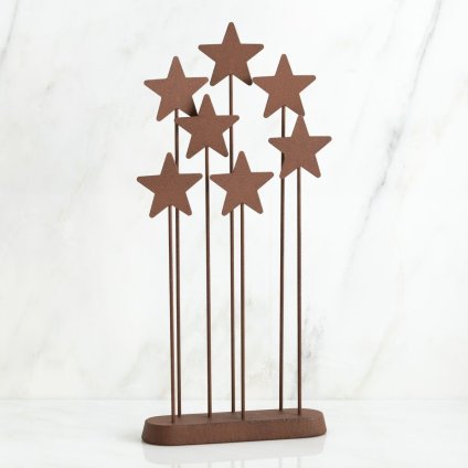 ウィローツリー Metal Star Backdrop - 星空 34cm | キリスト 降誕セット 馬小屋セット ナティビティ プレゼピオ 置物 彫刻 人形 インテリア スーザン･ローディ 正規輸入品