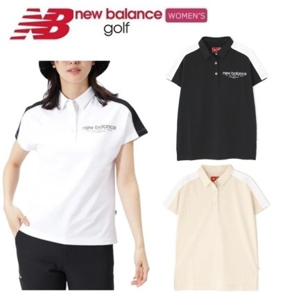 ニューバランス ゴルフ レディース フレンチスリーブ カラーシャツ New Balance Golf 012-6168502 2026年春夏モデル お誕生日祝い お祝い 記念品 30代 40代 50代 60代 母の日 お母さん 還暦祝い 敬老の日 彼女 人気プレゼント プレゼント