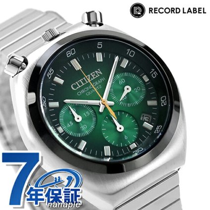 シチズン コレクション レコードレーベル Gradation TSUNO クォーツ 電池式 腕時計 ブランド メンズ クロノグラフ CITIZEN RECORD LABEL AN3714-76W