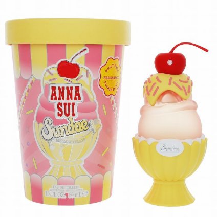 アナスイ サンデー メロー イエロー オードトワレ　　　  50ml  |  ANNA SUI  香水（レディース） 美容グッズ コスメ化粧品 誕生日 クリスマス ホワイトデー 結婚記念日 ウエディングギフト 母の日 送別会 バレンタインデー 女性 彼女 妻奥さん 母お母さん 女友達