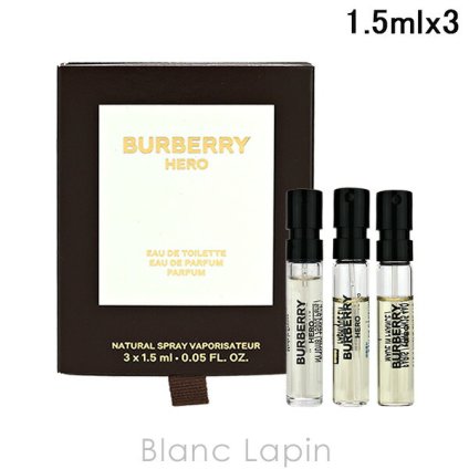 【ミニサイズセット】 バーバリー BURBERRY ヒーロー ディスカバリーセット ミニサイズセット 1.5ml x3