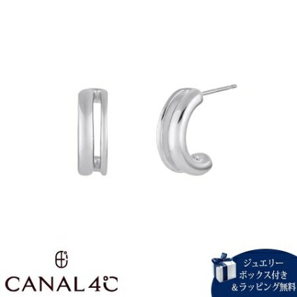 【無料ラッピング】 カナルヨンドシー Canal 4℃ カナル4℃ ピアス シルバー EARFLOW フープ シンプル レディース ブランド 正規品 新品 ギフト プレゼント 人気 おすすめ 誕生日 記念日 クリスマス 送料無料 4cc521803