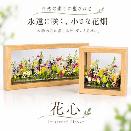ギフト プレゼント 花 プリザーブドフラワー 洋風 花心／送料無料 プレゼント ギフト 出産祝い 結婚祝い 結婚記念日 誕生日 プロポーズ 退職祝い 引越し祝い バラ 花 おしゃれ 電報 祝電 還暦祝い 長寿祝い サプライズ 額縁 フレーム