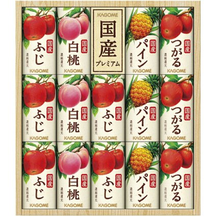 お歳暮・冬ギフト カゴメ フルーツジュースギフト [国産プレミアム](紙容器) (KT-30T) ※送料無料(北海道・沖縄・離島への配送不可)