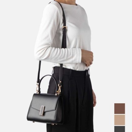 ジャンニノターロ GIANNI NOTARO Carol J. キャロルジェイ Leather Handbag 406 レザーハンドバッグ 406 ショルダーバッグ レディース バッグ