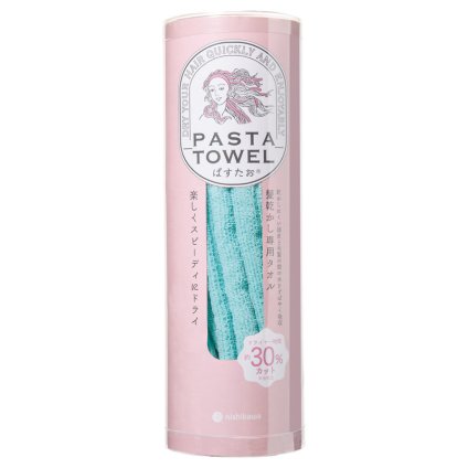 PASTA TOWEL ぱすたお 髪乾かし専用タオル グリーン  ／タオル 日用品・ヘルスケア 敬老の日 プレゼント ギフト お彼岸 お供え 秋 2026 送料無料 ギフト プレゼント プチギフト 内祝い 快気祝い 出産祝い 結婚祝い 引出物 新築祝い お返し