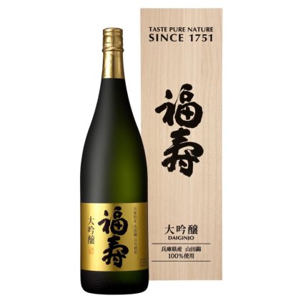 清酒 福寿 大吟醸 1800ml /日本酒/ノーベル賞/福壽/灘/酒心館/晩餐会