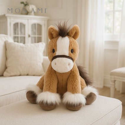 トリュフ ザ ホース 27cm 馬 | モナミ ぬいぐるみ 雑貨 アート デザイン かわいい ファーストトイ ギフト プレゼント Mon Ami 正規輸入品