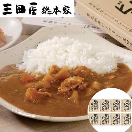 三田屋総本家 黒毛和牛 ビーフカレー 8食セット レトルトカレー 高級 贅沢 ギフト 詰め合わせ 兵庫 三田 老舗 肉の三田屋 お取り寄せ グルメ 贈答 プレゼント 内祝い 御礼 常温 保存食 惣菜 ビーフ カリー