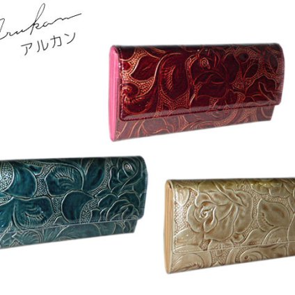 正規品 メンズ レディース アルカン ARUKAN TAKAYA arukan タカヤ アルカン ウォレット 本革 ARUKAN[アルカン] ラメローザ ギャルソン長財布 1216-621 1216621 takaya04 旅行 ギフト