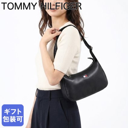 高品質ヨーロッパ輸入モデル トミーヒルフィガー TOMMY HILFIGER ショルダーバッグ レディース TOMMY JEANS DAILY ELEATED ブラック AW0AW19041 BDS BLACK 送別会 誕生日 結婚祝い 結婚式 彼氏 息子 夫 男性 名刺入れ 高級 父の日 母の日 即日発送
