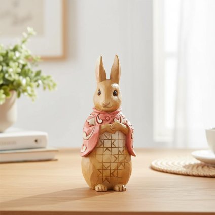 フロプシー バニー ミニ 10.2cm | ジムショア ピーターラビット グッズ フィギュア 人形 置物 彫刻 ビアトリクス・ポター Jim Shore 正規輸入品