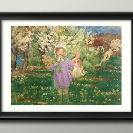 日本製 アンリ ルバスク A3 サイズ ポスター アート おしゃれ 絵画 インテリア 北欧 イラスト マット紙 艶消し アートパネル 額 フレーム デザイン 壁掛け ギフト 新築祝い ディスプレイ  速達 送料無料
