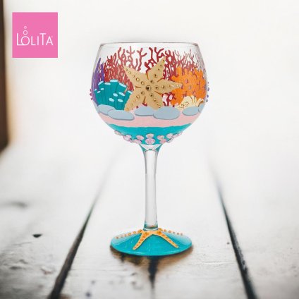 Lolita ワイングラス CORAL TERRARIUM 19.4cm サンゴのテラリウム コパグラス | かわいい おしゃれ ポップ モダン デザイン食器 アート ロリータ･ヤンシー 正規輸入品
