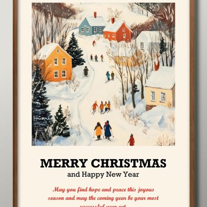 日本製 メリー クリスマス Xmas Christmas サンタクロース ビンテージイラスト A3 サイズ ポスター アート おしゃれ 絵画 インテリア 北欧 イラスト マット紙 艶消し アートパネル 額 フレーム デザイン 壁掛け ギフト 新築祝い ディスプレイ  速達 送料無料