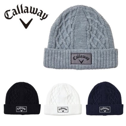 キャロウェイ ゴルフ メンズ  ビーニー Callaway Golf C24291122 【2024年秋冬モデル】Callaway Golf C24291102 お誕生日祝い お祝い 記念品 お父さん 父の日 彼氏 男性 30代 40代 50代 60代  還暦祝い 敬老の日 人気プレゼント プレゼント
