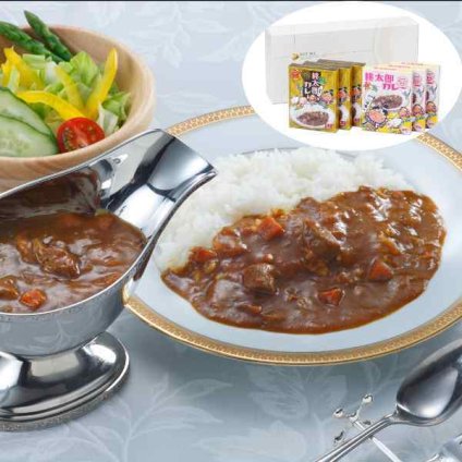 岡山 桃太郎カレー ビーフカレー 詰め合わせ 白桃 フルーツカレー 高級 ギフト 贈答 内祝い お返し お中元 お歳暮 常温 レトルトカレー ご当地グルメ お取り寄せ 甘口 中辛 6食 セット