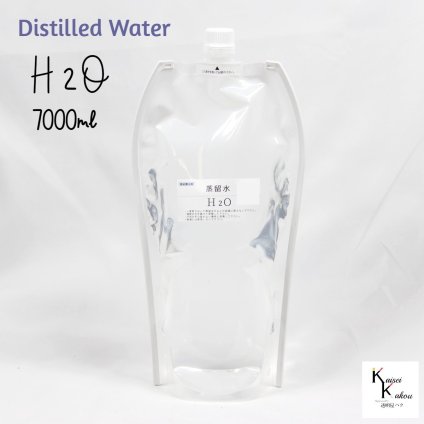 「蒸留水 4000ml 詰め替え用」 スキンケア 化粧水 ローション 芳香蒸留水 アロマウォーター  保湿 植物水 日本製　精製水