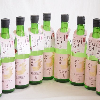 9本セット(金鯱 吟醸香 純米酒 花ラベル13度(愛知県)) 720ml×9本