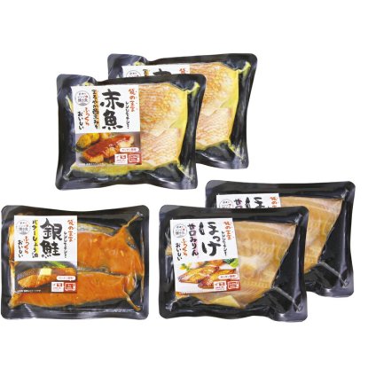 お歳暮・冬ギフト [宮城] れんじでふっくら焼き魚詰合せ (FUK-5) ※送料無料(北海道・沖縄・離島への配送不可)
