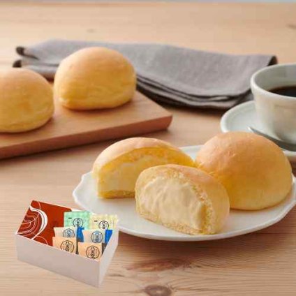 八天堂 くりーむパン バラエティセット 4種 詰め合わせ スイーツパン ギフト プレゼント 冷凍