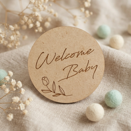 木製 マンスリー プレート Welcome Baby レター バナー フォト 月齢 ニューボーン ギフト 月齢 カード ウッド 命名書 木製 wood 誕生日 Birthday たんじょうび 子供 こども　カード　プロップス wood banner ガーランド 出産 準備 入院