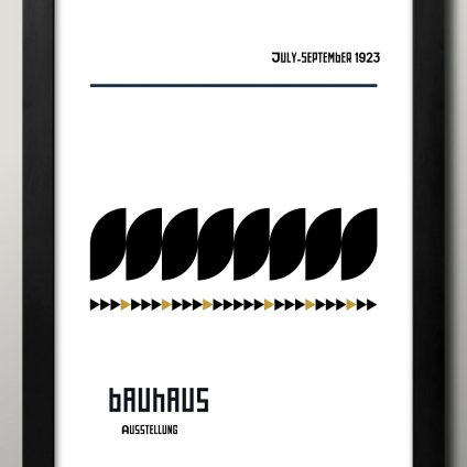 日本製 バウハウス BAUHAUS ミッドセンチュリー A3 サイズ ポスター アート おしゃれ 絵画 インテリア 北欧 イラスト マット紙 艶消し アートパネル 額 フレーム デザイン 壁掛け ギフト 新築祝い ディスプレイ  速達 送料無料