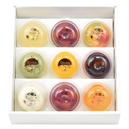 たかはたファーム フルーツゼリー･ダブルテイスト9個詰合せ  ／ゼリー 洋菓子 スイーツ・お菓子 食品 敬老の日 プレゼント ギフト お彼岸 お供え 秋 2026 送料無料 ギフト プレゼント プチギフト 内祝い 快気祝い 出産祝い 結婚祝い 引出物 新築祝い お返し