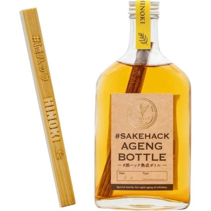 ヒノキミニボトル 国産銘木 ヒノキミニスティック入り 爽やかな香り 熟成体験 日本酒 焼酎 ウイスキー お酒好き プレゼント 父の日 誕生 酒器・バー・ワイングッズ
