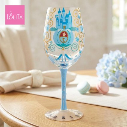 Lolita ワイングラス MIDNIGHT DREAMS 23cm 真夜中の夢 | かわいい おしゃれ ポップ モダン デザイン食器 アート ロリータ･ヤンシー 正規輸入品