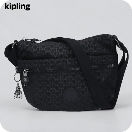 キプリング ショルダーバッグ レディース ブランド Kipling アルト S K10146-K59 Signature Emb 黒