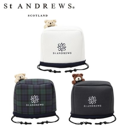 セント アンドリュース ゴルフ テディベアアイアン用ヘッドカバー St ANDREWS 042-6984315 お誕生日祝い お祝い 記念品 お父さん 父の日 彼氏 男性 30代 40代 50代 60代 母の日 お母さん 還暦祝い 敬老の日 彼女 人気プレゼント プレゼント