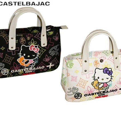 正規品 メンズ レディース CASTELBAJAC カステルバジャック KITTON 2WAYトートバッグ 086552 86552 ikt02 ハローキティ Hello Kitty 旅行 ギフト
