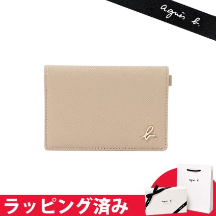 アニエスベー カードケース ストラップ付き ウィメンズ 牛革 ギフト agnesb.VOYAGE ボヤージュ