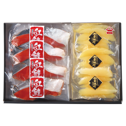 塩紅鮭と味付数の子詰合せ 魚介類【送料無料※北海道・沖縄・離島除く】